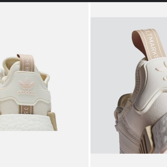 NWT ADIDAS NMD R1 originals women’s size 9.5 in chalk white - Picture 5 of 14